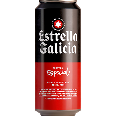 Estrella Galicia 0,33 l + pant