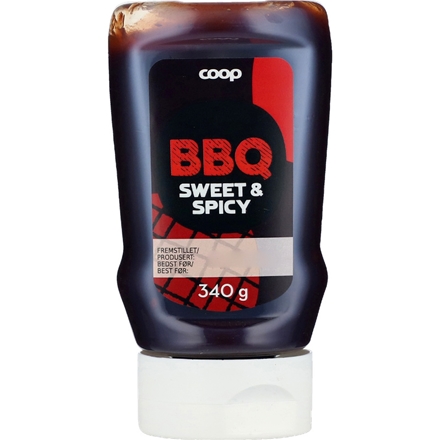 Coop BBQ Sweet & Spicy Sauce 340 g