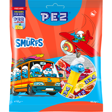 PEZ Smølferne Bag 183,5 g