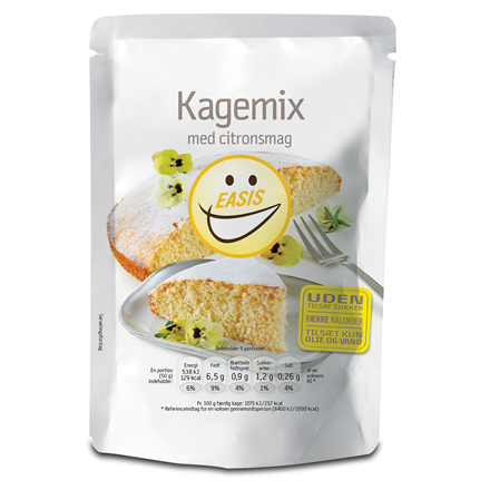 EASIS Kagemix med Citronsmag 290 g