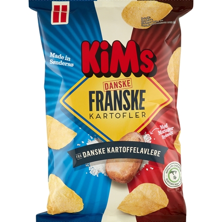 Kims Chips Danske Franske Kartofler 170g