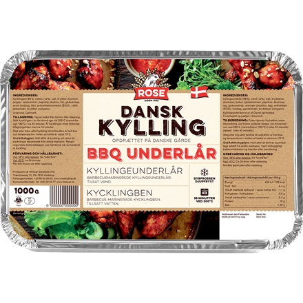 ROSE BBQ Underlår 1000 g