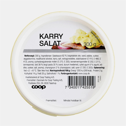 Karrysalat 300 g