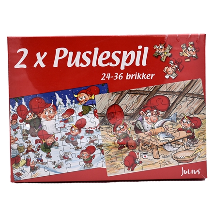 Julepuslespil x 2