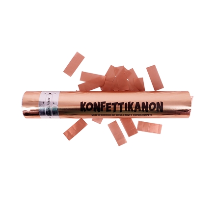 Konfettikanon Rosegold