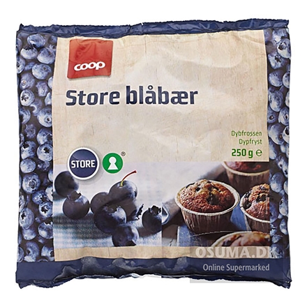 Coop Blåbær 250 g