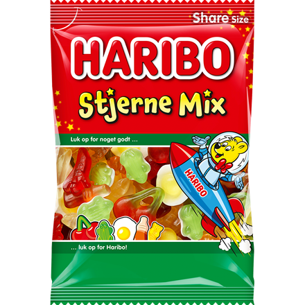 Haribo Stjerne Mix 375g