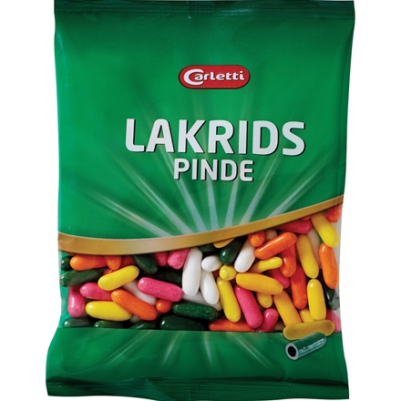 Carletti Lakridspinde 190 g