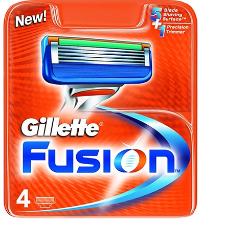 Gillette Fusion 4-pak