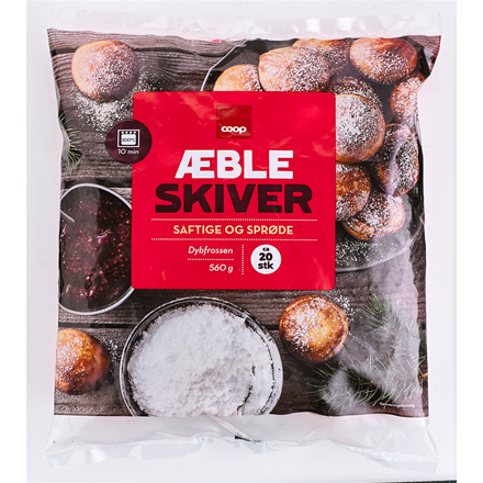 Coop Æbleskiver 560 g