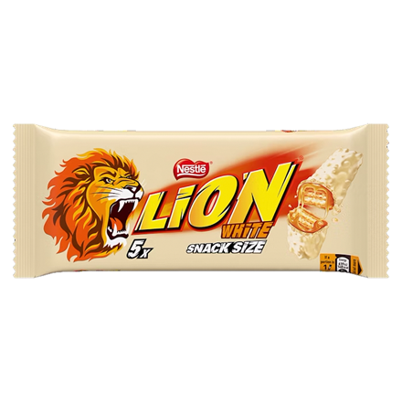 Lion White 5-pak 5 x 30 g
