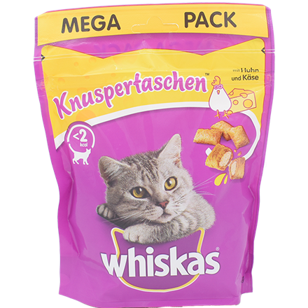 Whiskas Knuspertaschen Huhn & Käse 180 g 