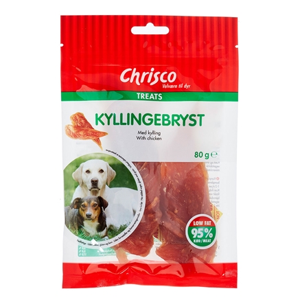 Chrisco - Kyllingebryst 80 g