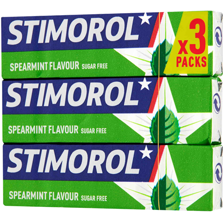 Stimorol Spearmint Sugarfree 3-pak 42 g