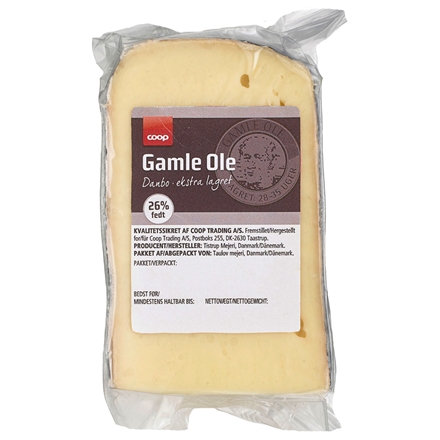 Gamle Ole Danbo XL 45+/26% 610 gr