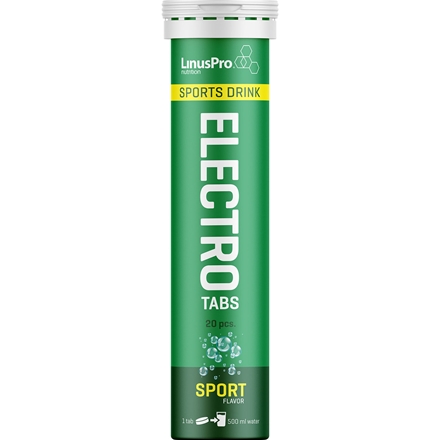 LinusPro Elektrolyt Tabs - Sport 80 g
