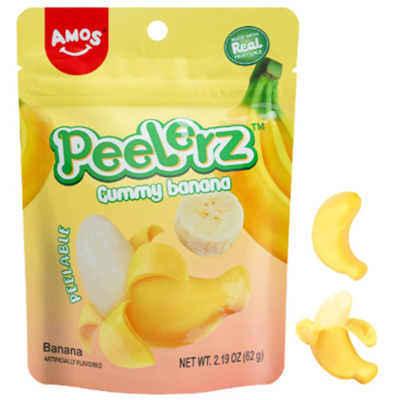 Amos Peelerz Banana 65g
