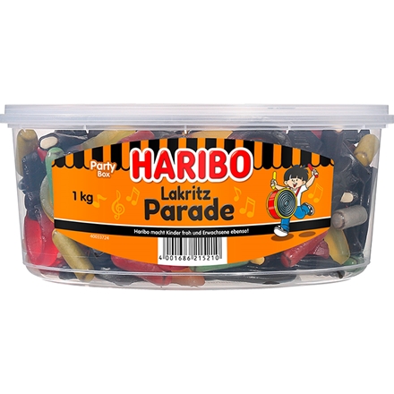 Haribo Lakritz Parade 1 kg