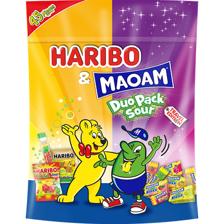 Haribo Maoam DuoPack Sour 653 g