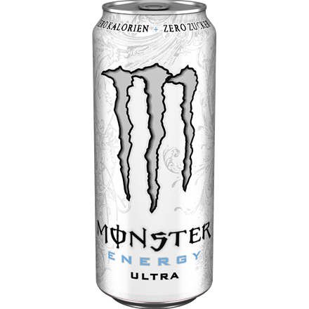 Monster Energy Ultra White 0,50 l + pant
