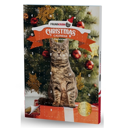 Faunakram Julekalender Kat 100 g