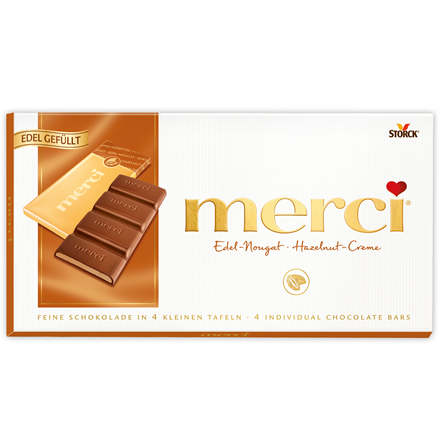 Merci Chocolate Edel-Nougat 112 g