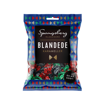 Spangsberg Blandede karameller 125 g