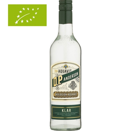 O.P. Anderson Klar Aqvavit 40% 1l