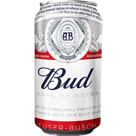 Bud 5% 24x0,33 l Dåser