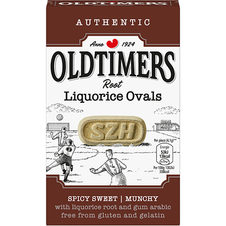 Oldtimers Liquorice Ovals 235 g