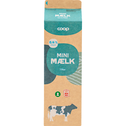 Coop Minimælk 0,4% 1 l
