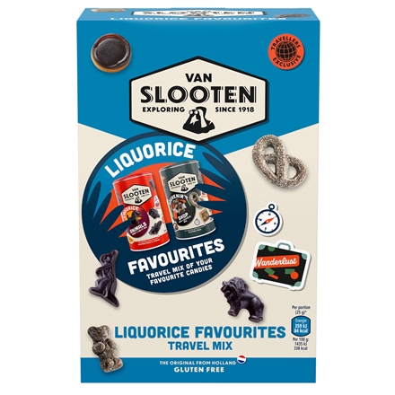 Van Slooten Travel Mix Liquorice 900 g