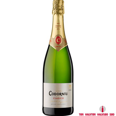 Codorniu Clasico Semi Seco Cava 0,75 l
