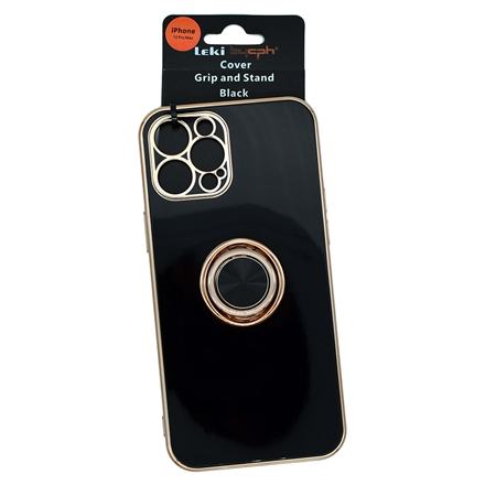 Grip and Stand Black 12 Pro Max