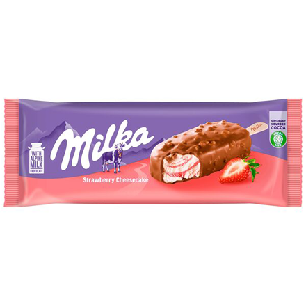 Milka Strawberry Cheesecake Is 90 ml
