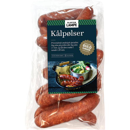 Lampe Kålpølser 9 x 100 g