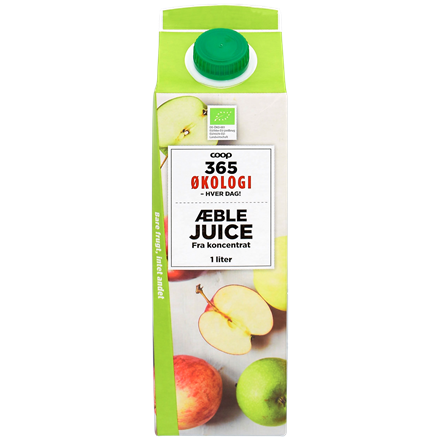 365 Økologi Æble Juice 1 l