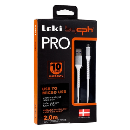 Leki bycph PRO Cable - USB to Micro USB 2.0 m