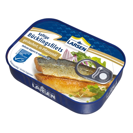 Larsen Bücklingsfilet mit gewürz 110gr