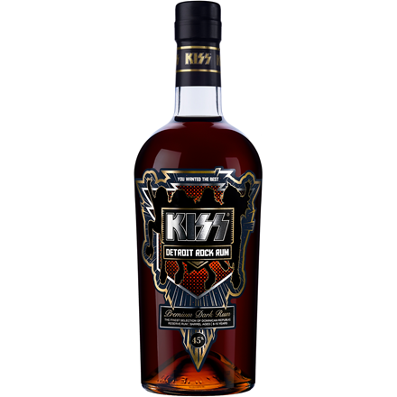 Kiss Detroit Rum 45% 0,7 l