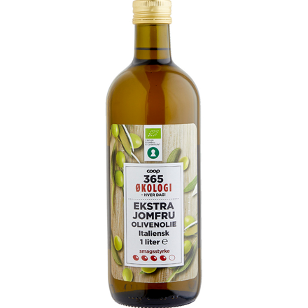 365 Økologi Extra Virgin Olive Oil 1000 ml
