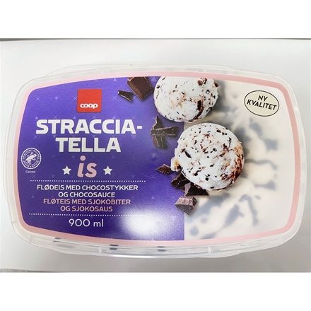 Coop Stracciatella Is 900 ml