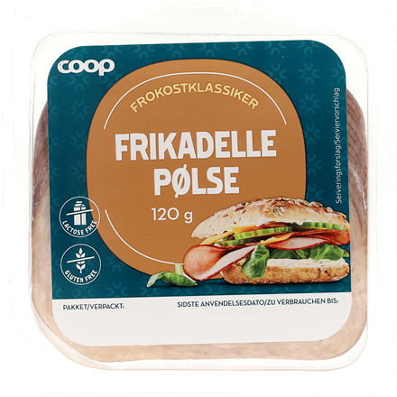 Coop Frikadellepølse 120 g