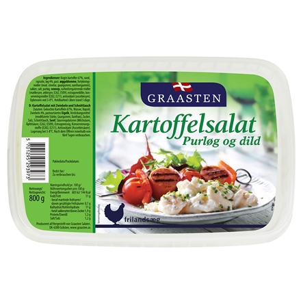 Graasten Kartoffelsalat med Purløg og Dild 800g