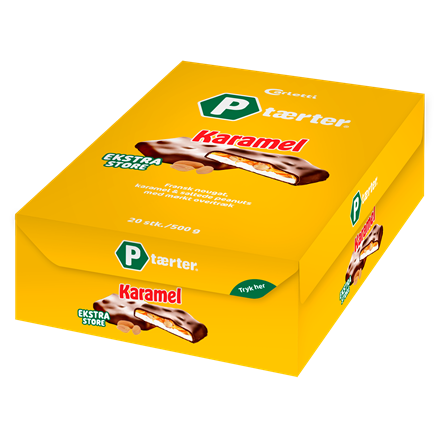 Carletti P-Tærter Karamel 500 g