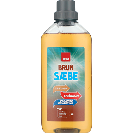 Coop Brun Sæbe 1 l
