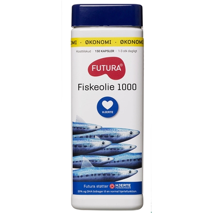 Futura Fiskeolie 1000mg 150 DK
