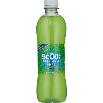Scoop Syrup Grøn Æble Smag