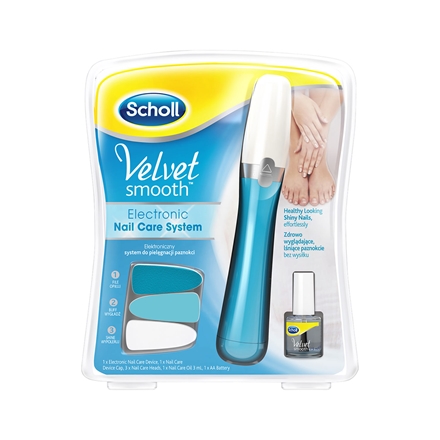 Scholl Velvet Smooth Elektronisk Nail Care System