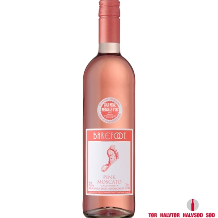 Barefoot Pink Moscato 0,75 l
